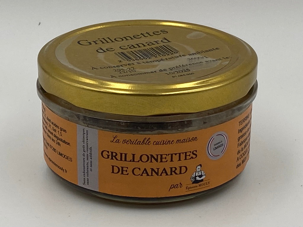 GRILLONETTES DE CANARD
